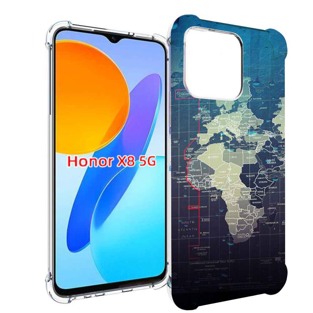 

Чехол MyPads бункер-анклава для Honor X8 5G, Прозрачный, Tocco