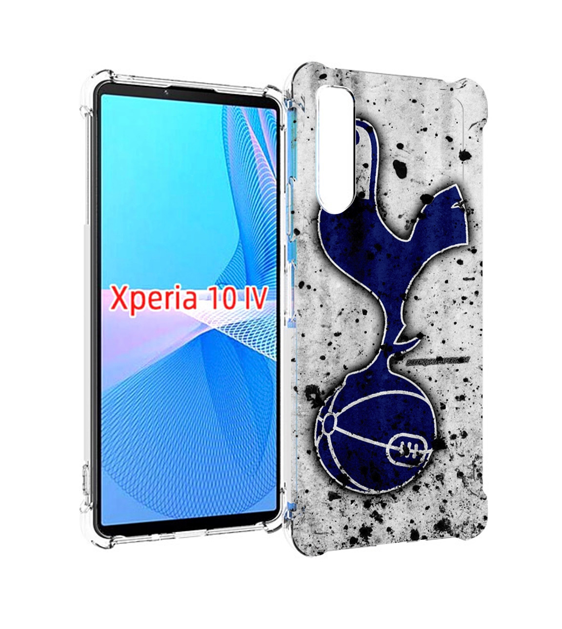 

Чехол MyPads фк тоттенхэм лондон для Sony Xperia 10 IV (10-4), Прозрачный, Tocco