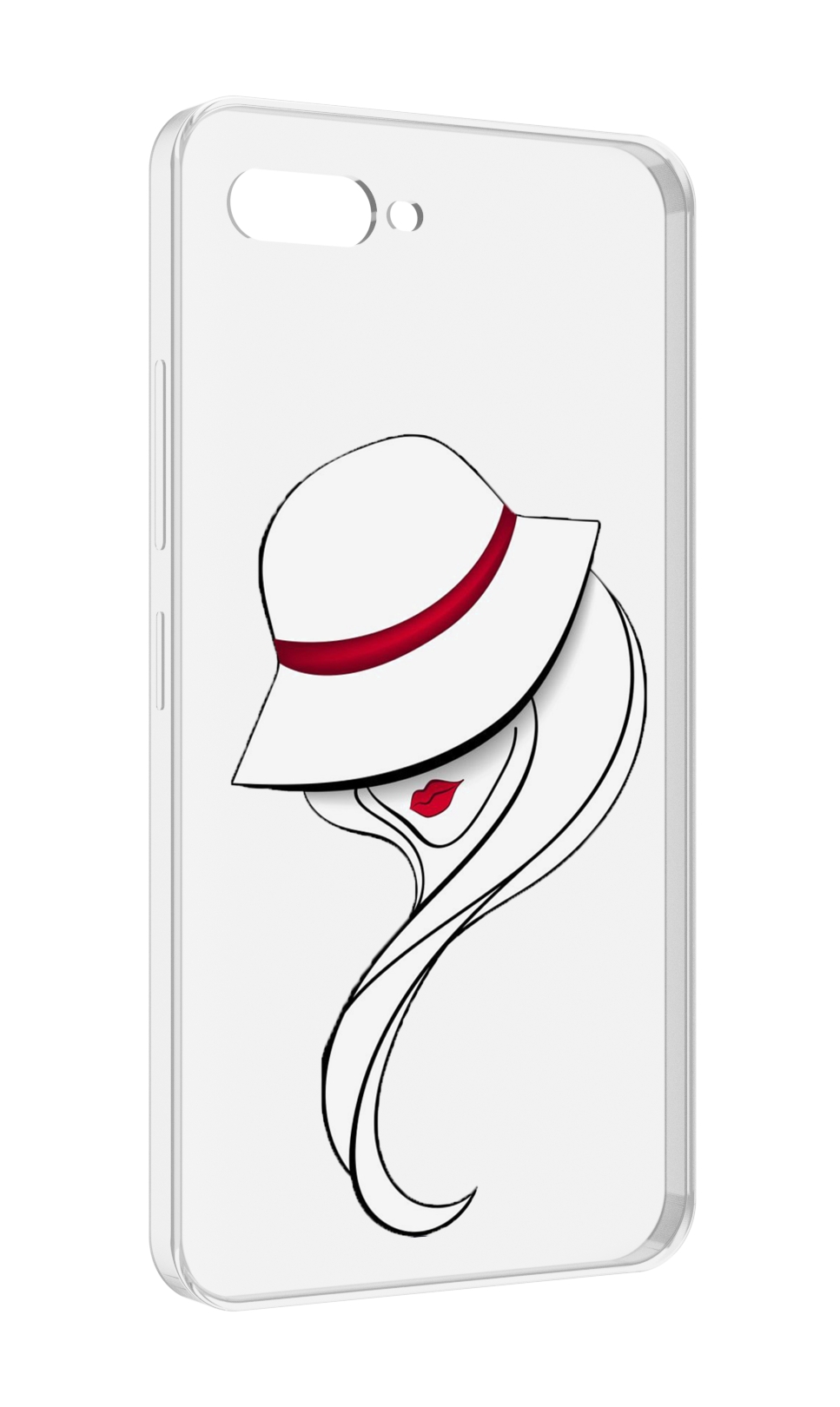 

Чехол MyPads Лого женский для ITEL A25 / ITEL A25 Pro / ITEL A35, Прозрачный, Tocco