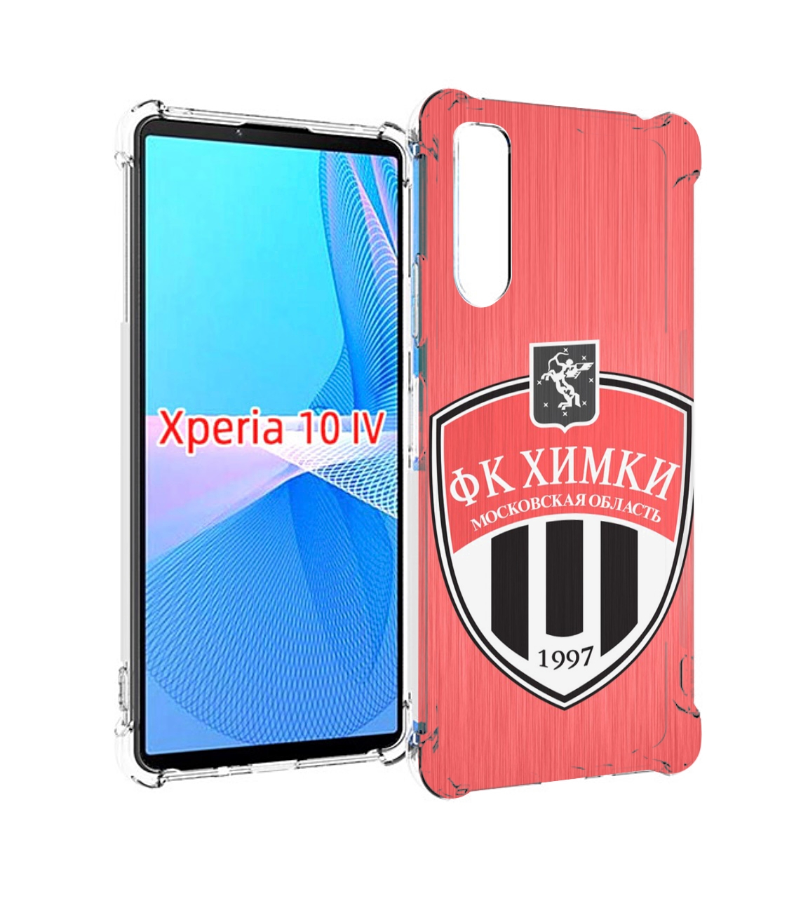 

Чехол MyPads фк химки московская обл для Sony Xperia 10 IV (10-4), Прозрачный, Tocco