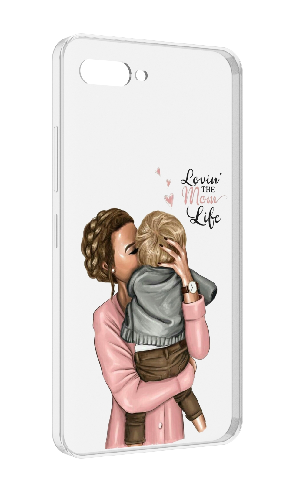 

Чехол MyPads Любовь-мамы детский для ITEL A25 / ITEL A25 Pro / ITEL A35, Прозрачный, Tocco