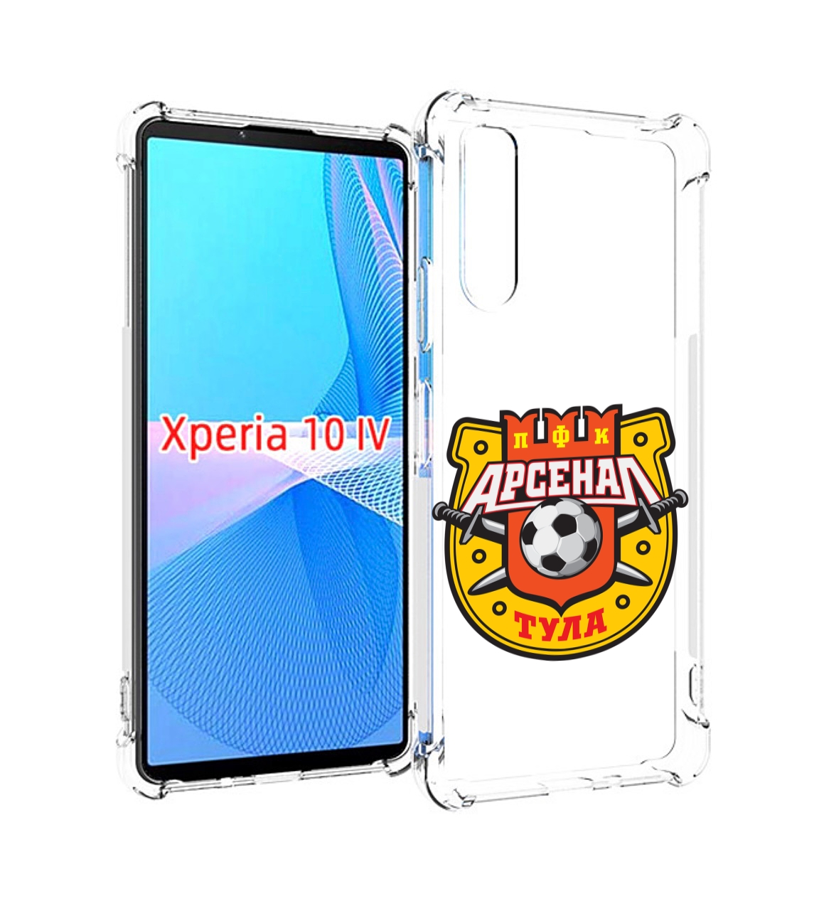 

Чехол MyPads фк-арсенал-тула-2 для Sony Xperia 10 IV (10-4), Прозрачный, Tocco