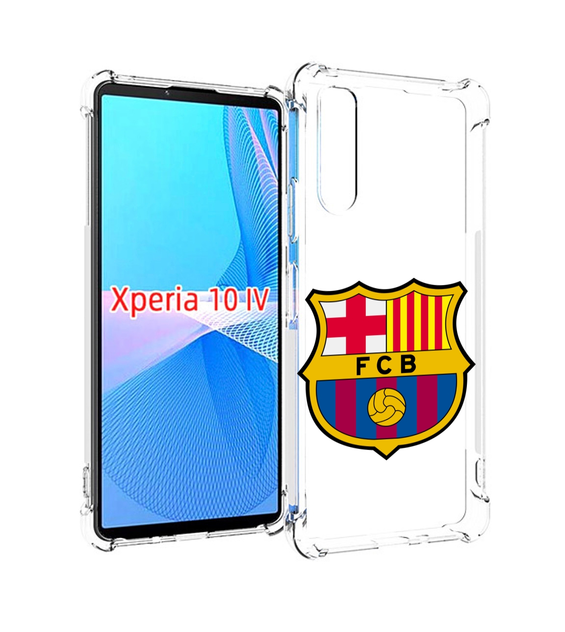 

Чехол MyPads фк-барселона-2 для Sony Xperia 10 IV (10-4), Прозрачный, Tocco