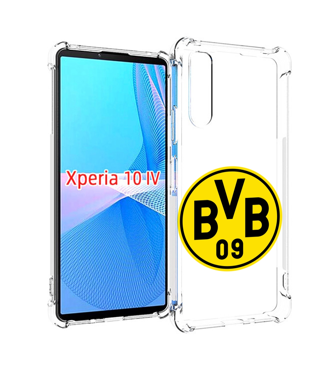

Чехол MyPads фк-боруссия для Sony Xperia 10 IV (10-4), Прозрачный, Tocco