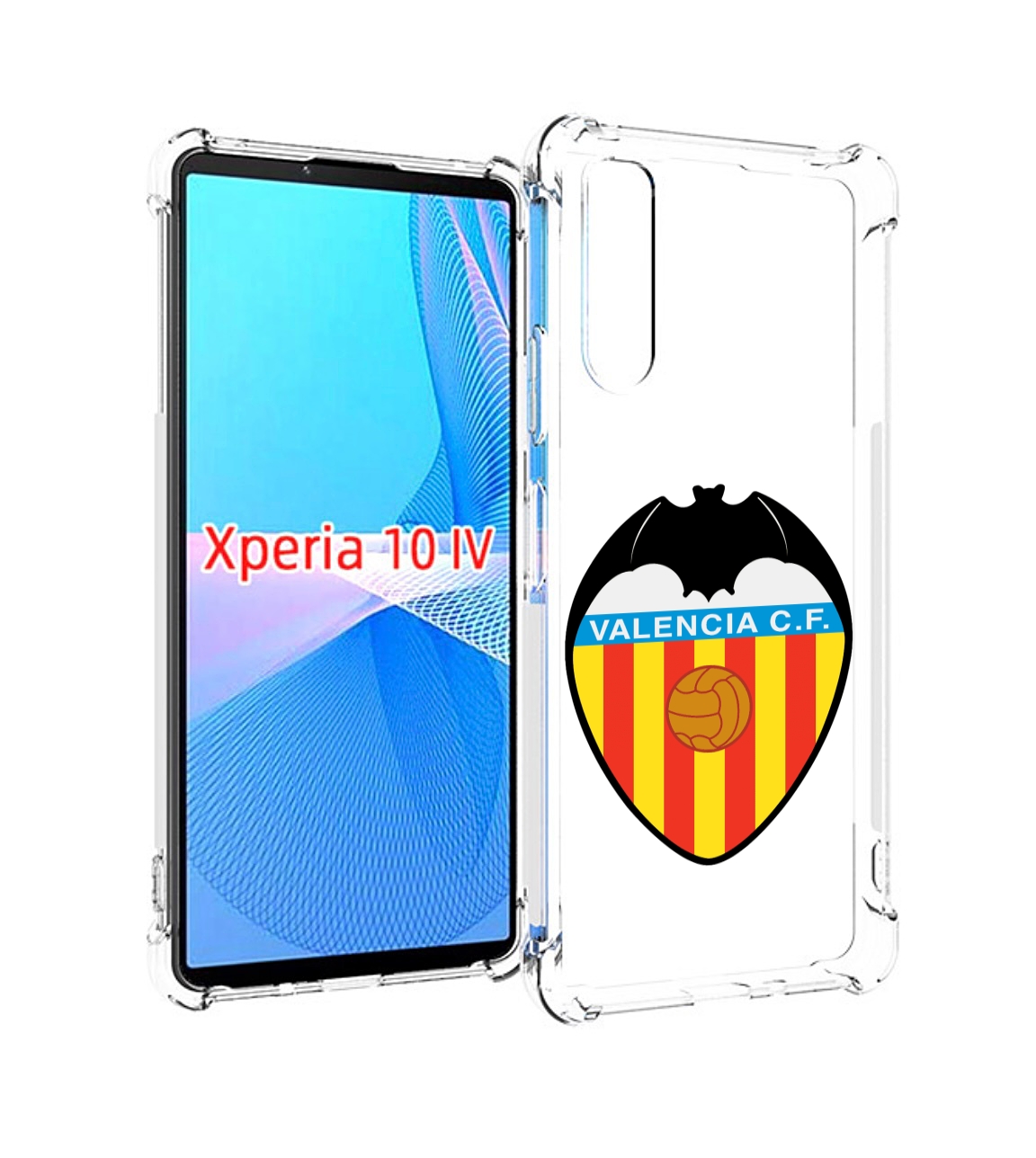 

Чехол MyPads фк-валенсия-2 для Sony Xperia 10 IV (10-4), Прозрачный, Tocco