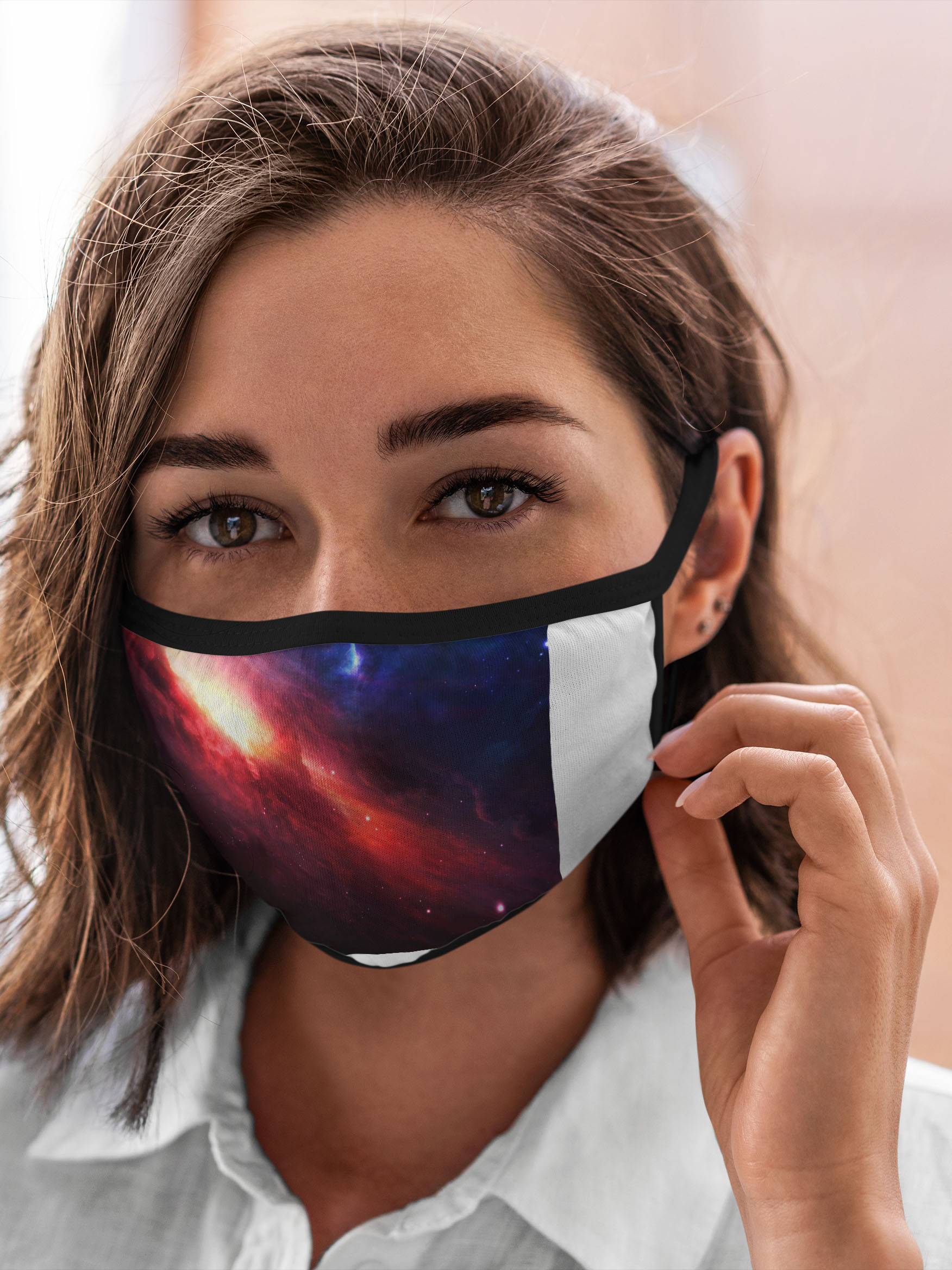

Многоразовая маска унисекс Burnettie Geek Космос, Разноцветный, Geek Космос