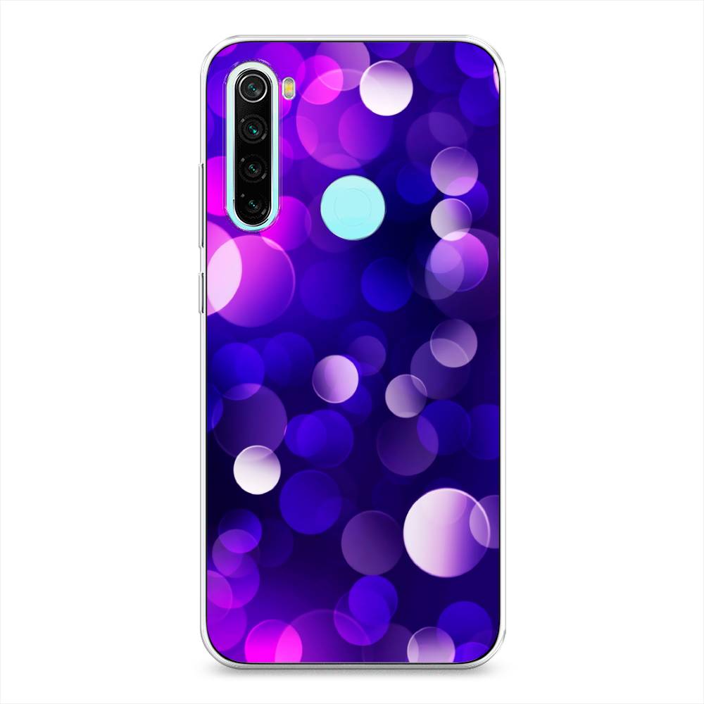 

Чехол на Xiaomi Redmi Note 8 "Абстракция 27", Фиолетовый, 36550-3