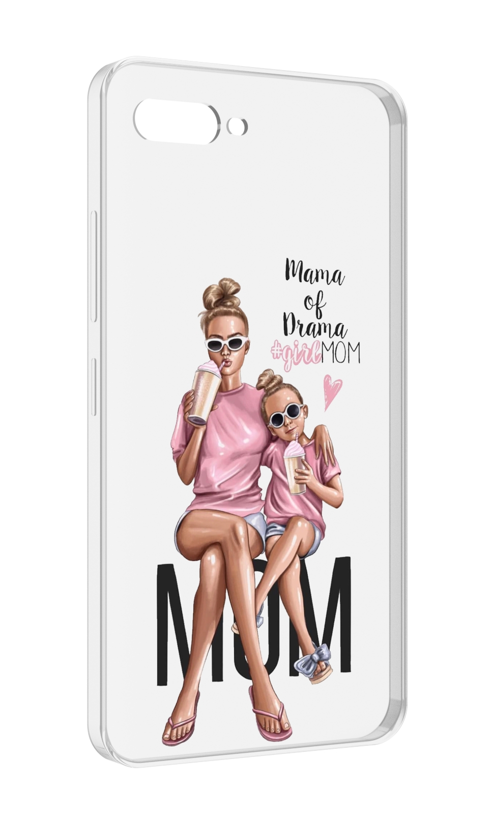 

Чехол MyPads Мама-мечты женский для ITEL A25 / ITEL A25 Pro / ITEL A35, Прозрачный, Tocco