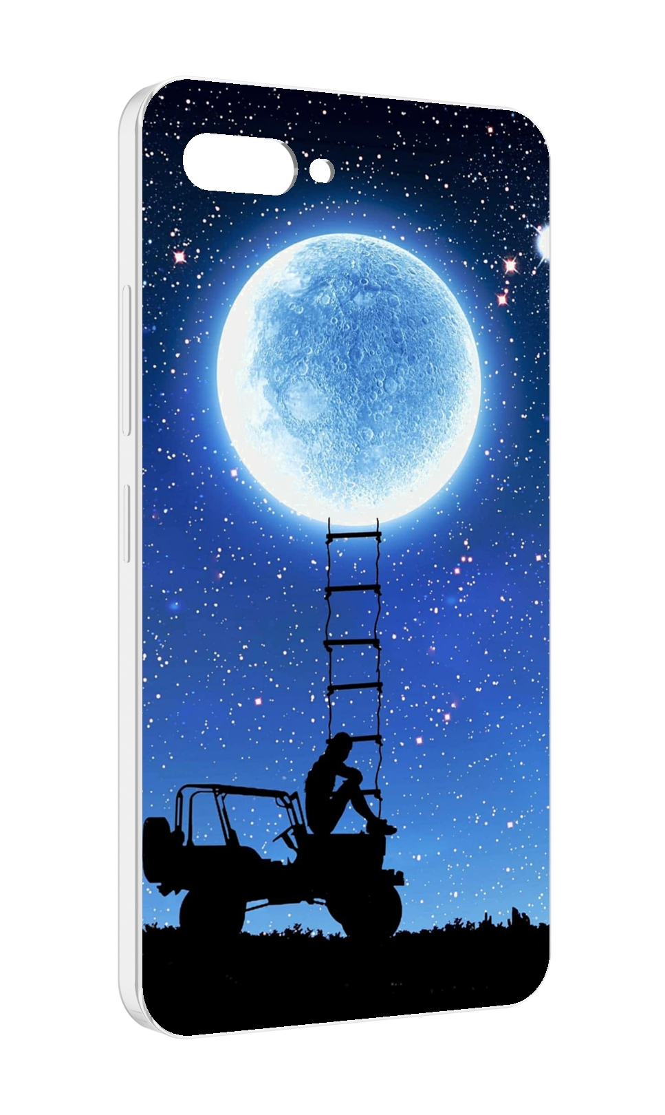 

Чехол MyPads Машина-на-лун для ITEL A25 / ITEL A25 Pro / ITEL A35, Прозрачный, Tocco