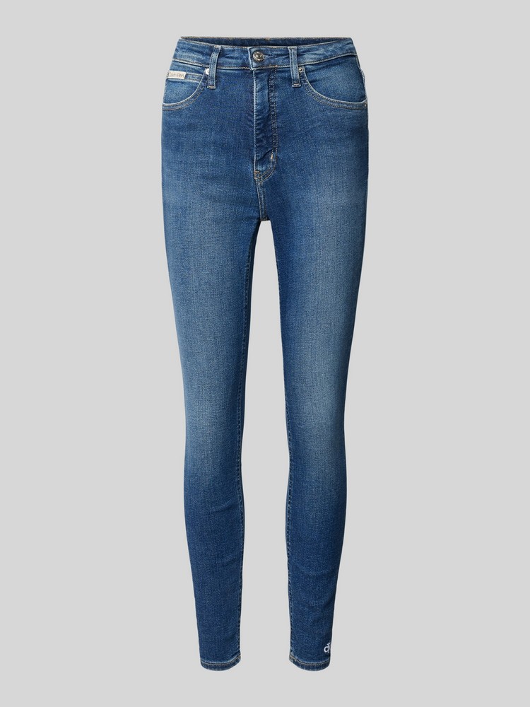 

Джинсы женские Calvin Klein Jeans J20J224037 синие 26, Синий, J20J224037