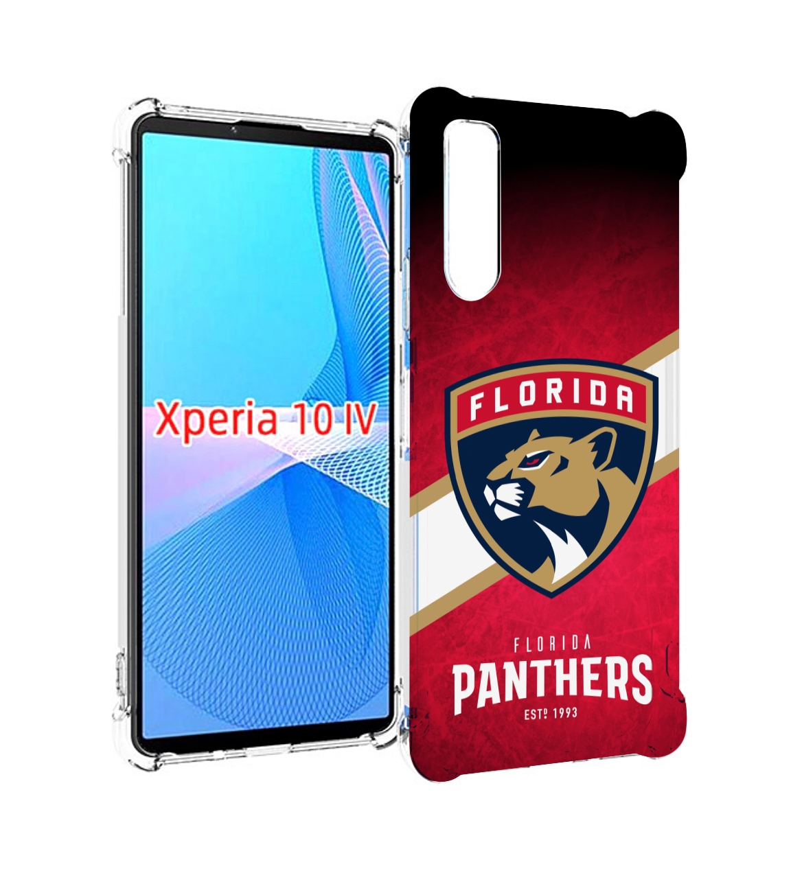 

Чехол MyPads флорида пантерс для Sony Xperia 10 IV (10-4), Прозрачный, Tocco