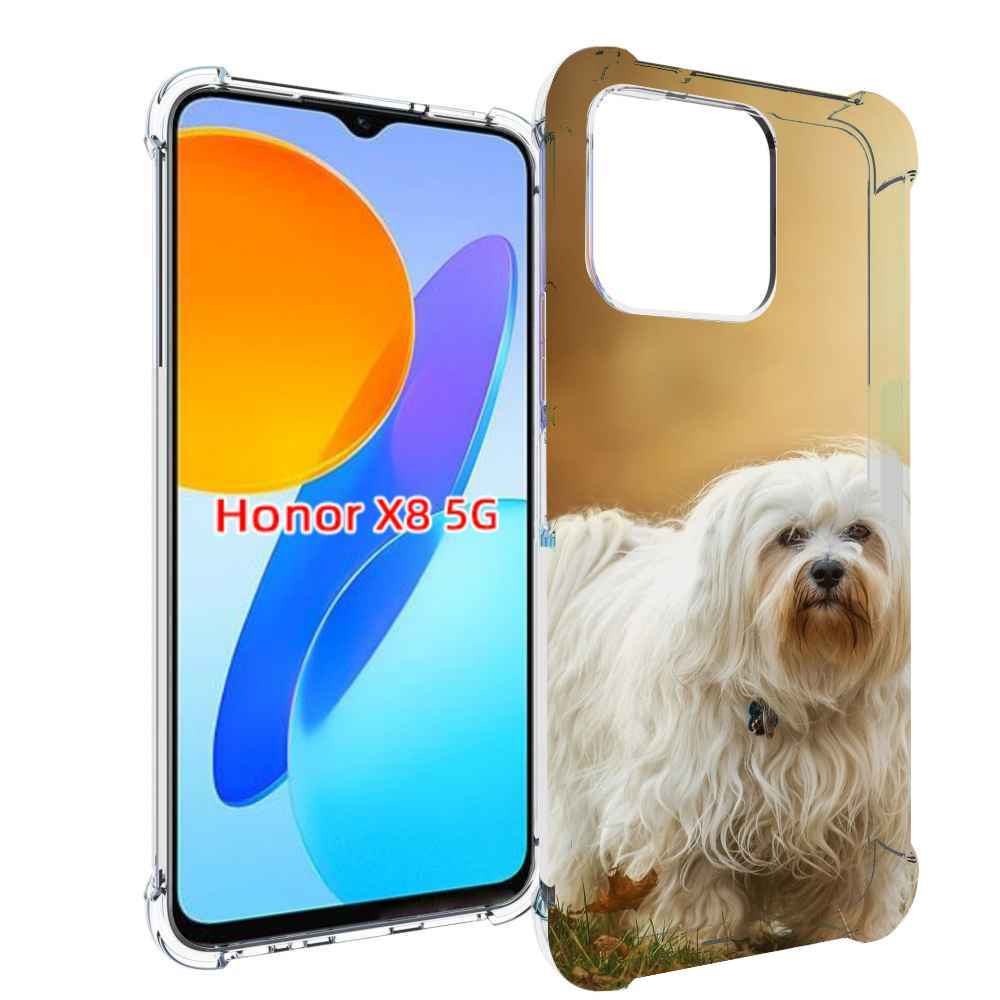 

Чехол MyPads гаванскии бишон для Honor X8 5G, Прозрачный, Tocco