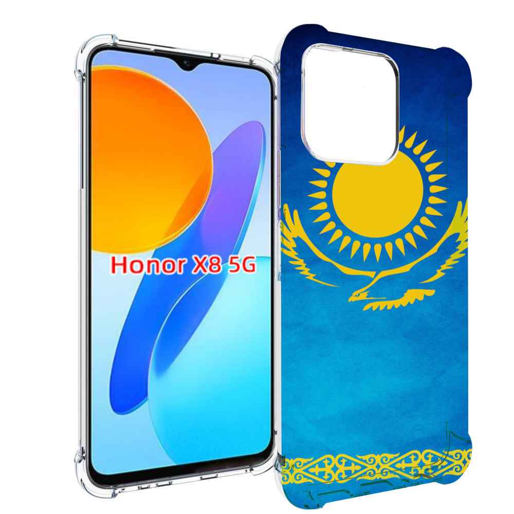 

Чехол MyPads герб и флаг казахстана для Honor X8 5G, Прозрачный, Tocco