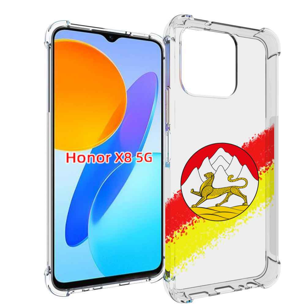 

Чехол MyPads герб флаг южная осетия для Honor X8 5G, Прозрачный, Tocco