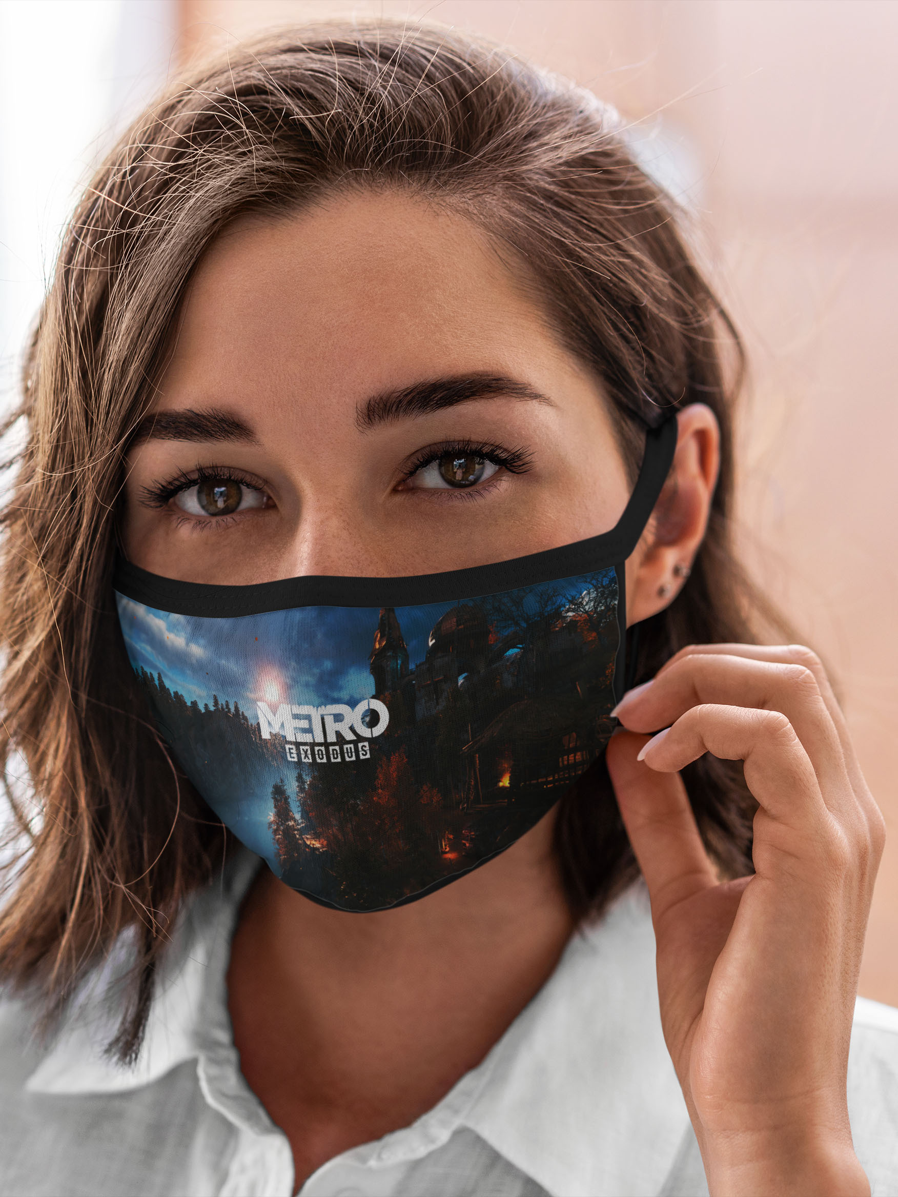

Многоразовая маска унисекс Burnettie Metro Exodus, Разноцветный, Metro Exodus