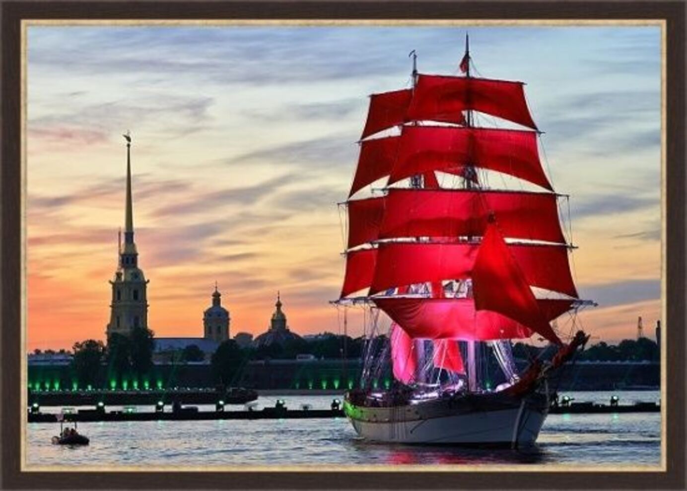 

Картина Лэнд Арт 50 х 70 см Алые паруса, 50 х 70 см