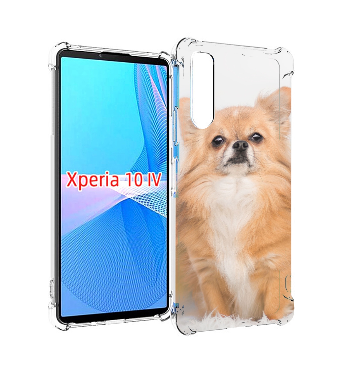 

Чехол MyPads чихуа хуа для Sony Xperia 10 IV (10-4), Прозрачный, Tocco
