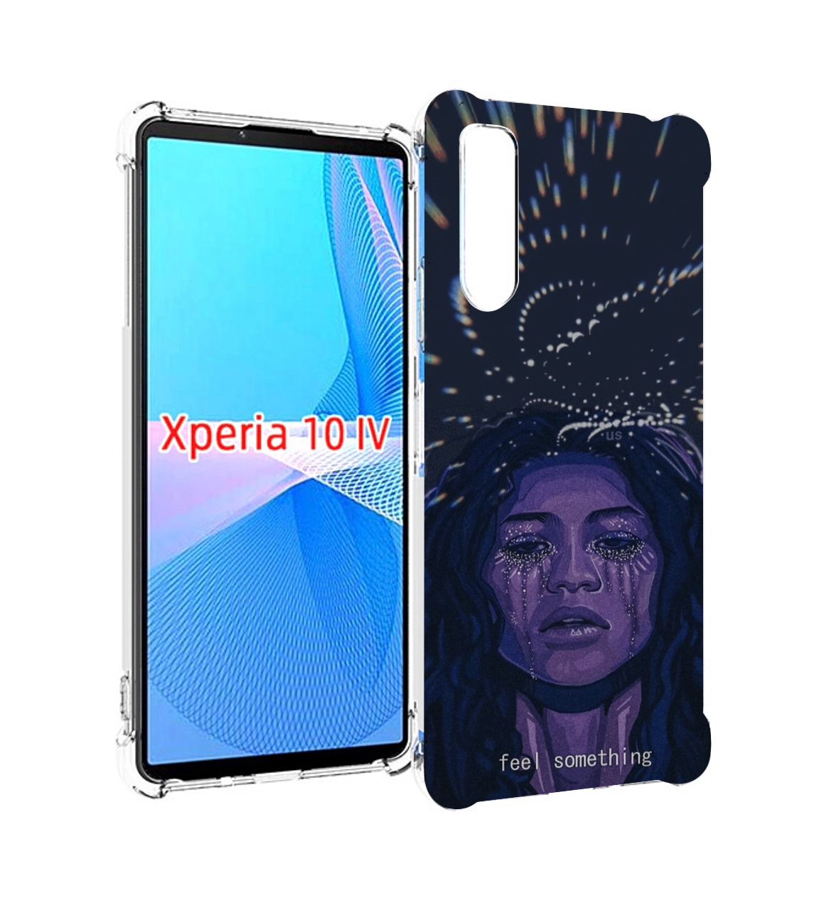 

Чехол MyPads чувствую себя непонятно женский для Sony Xperia 10 IV (10-4), Прозрачный, Tocco