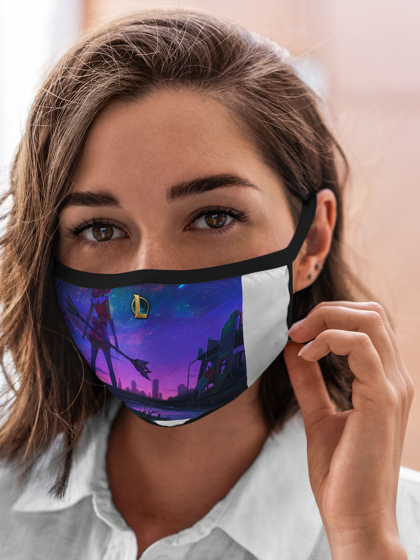 

Многоразовая маска унисекс Burnettie League Of Legends, Разноцветный, League Of Legends