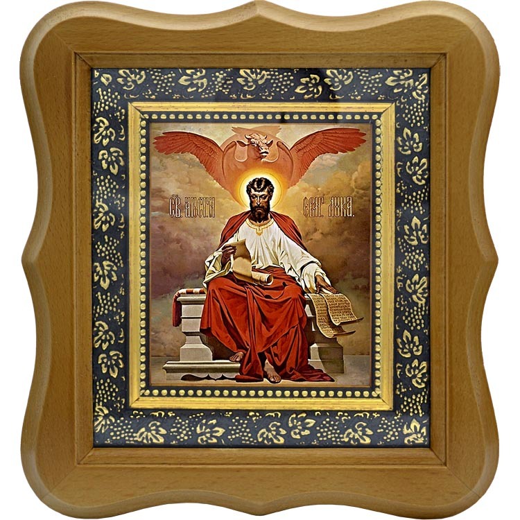 

Лука Святой апостол и евангелист. Икона на холсте.