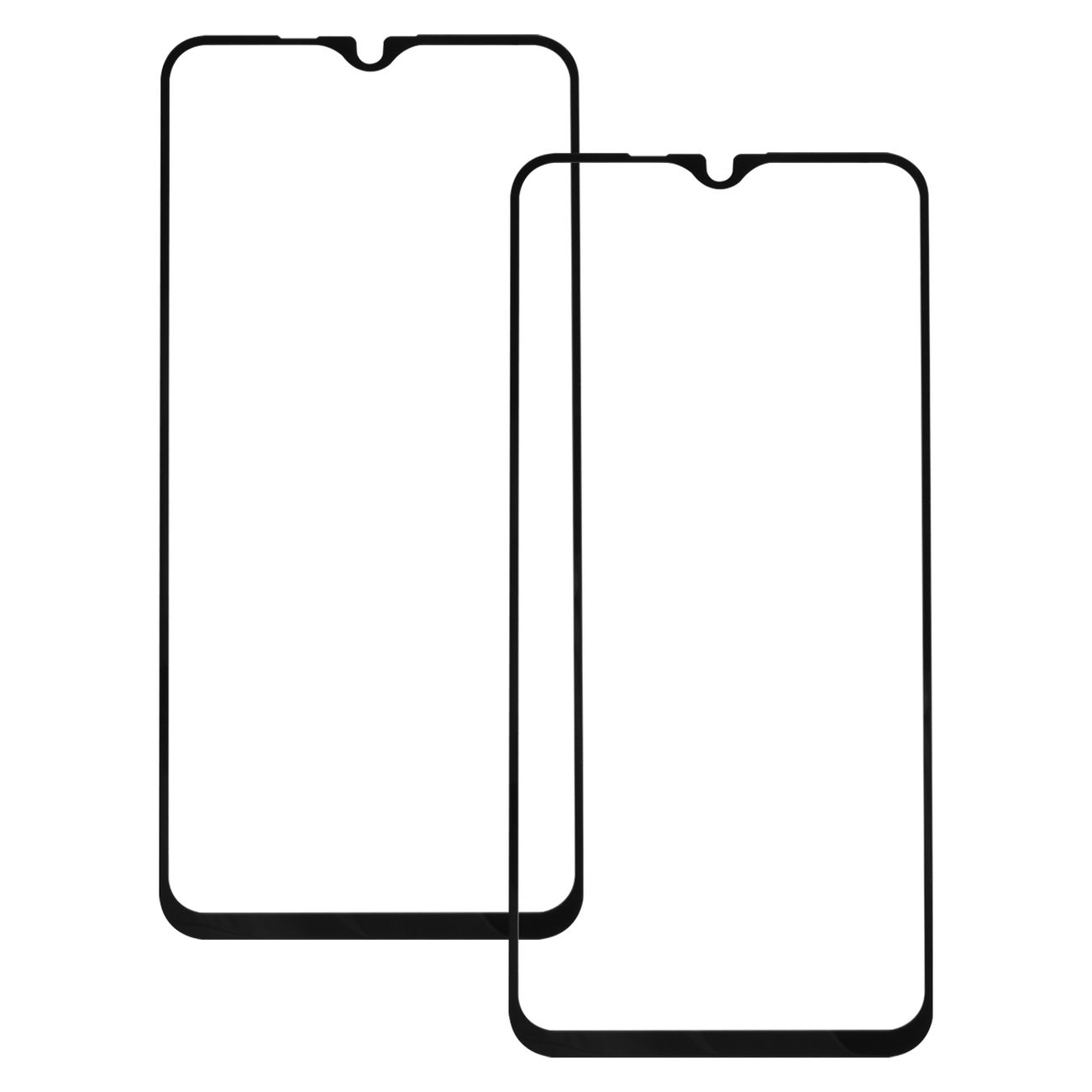 

Защитное стекло для смартфона Red Line для Vivo Y19 (УТ000028517), Vivo Y19 черный (2 шт.)