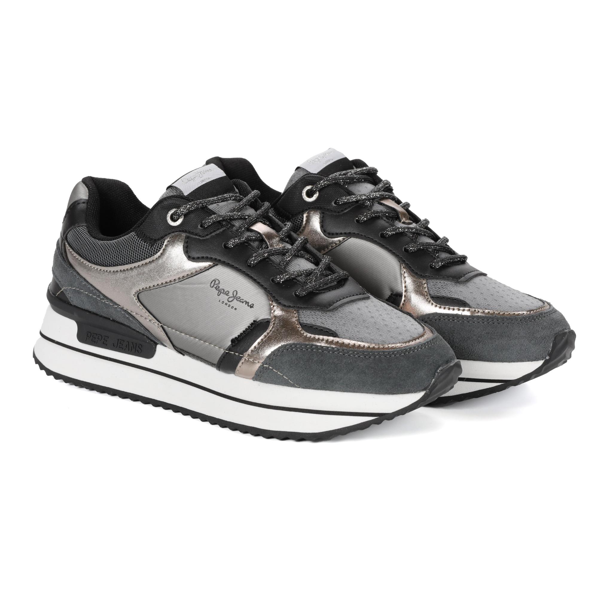 

Кроссовки женские Pepe Jeans London RUSPER GALA PLS31363 серебристые 38 EU, RUSPER GALA PLS31363