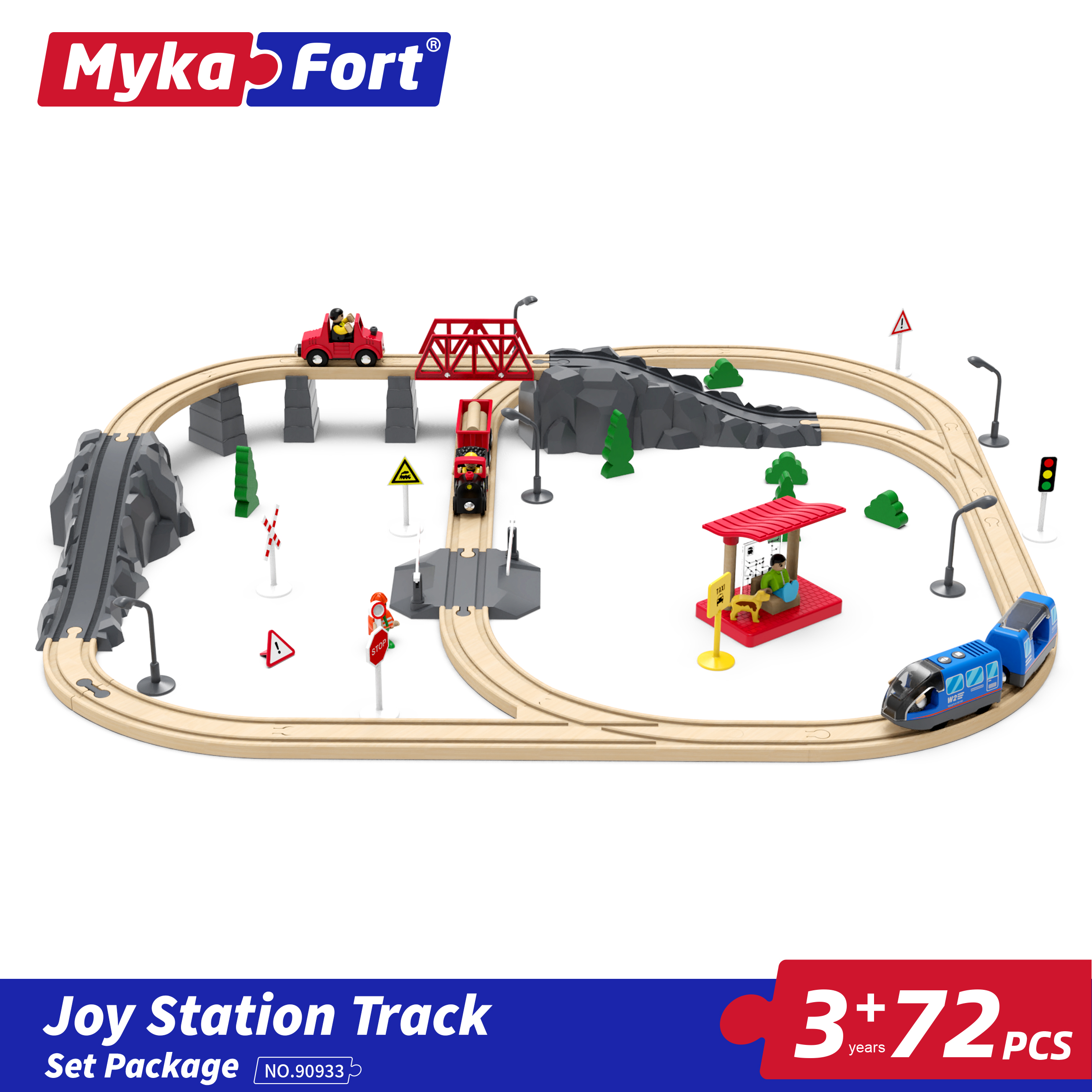 Железнодорожный набор MykaFort 90933