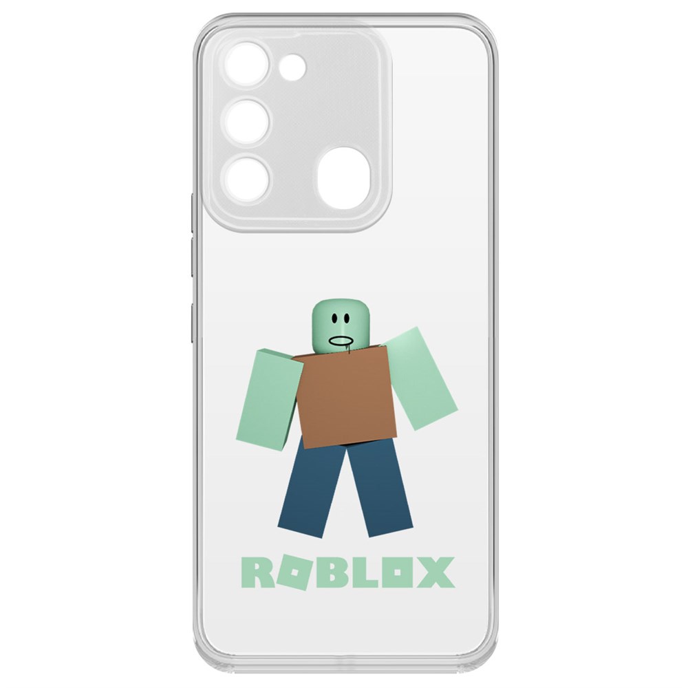 

Чехол-накладка Roblox-Зомби для TECNO Spark 8C, Прозрачный