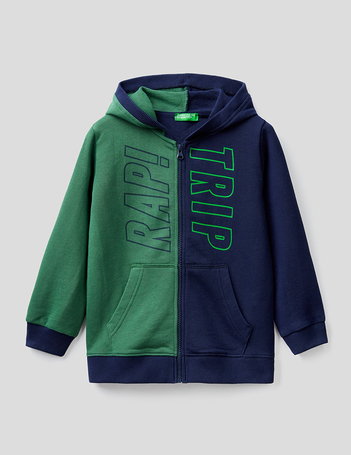 

Толстовка для мальчиков Benetton цв. синий р.140, 21A_3J68C5980