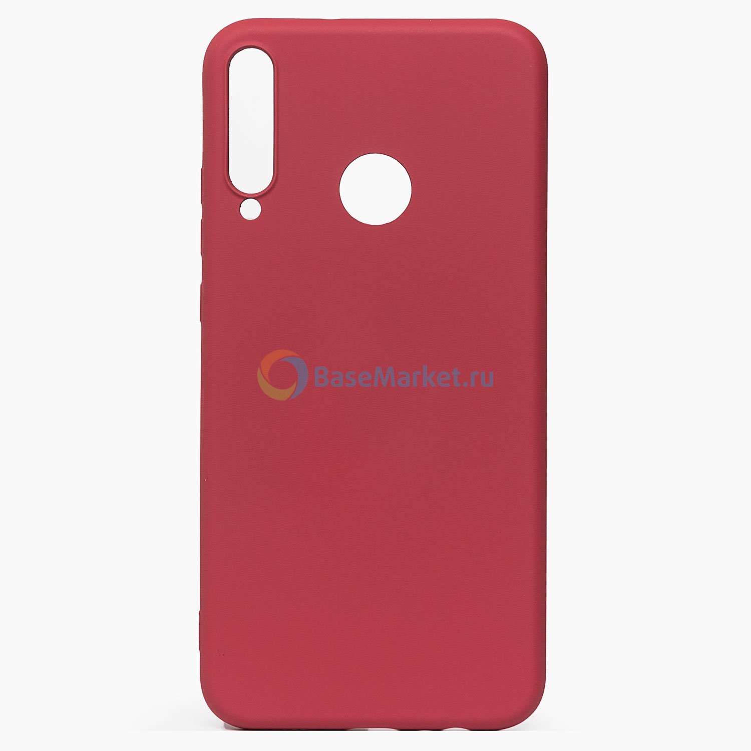 

Чехол накладка Activ Full Original Design BaseMarket для Huawei P40 Lite E (бордовый)