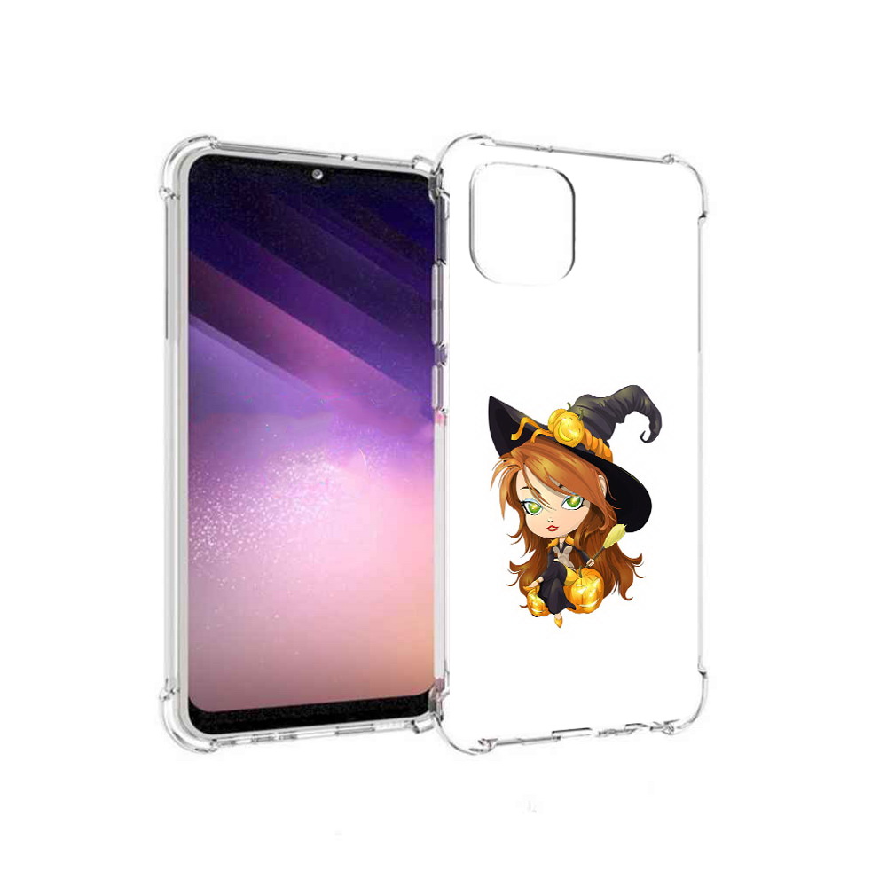Чехол MyPads Tocco для Samsung Galaxy A03 Ведьмочка (PT226903.537.40)