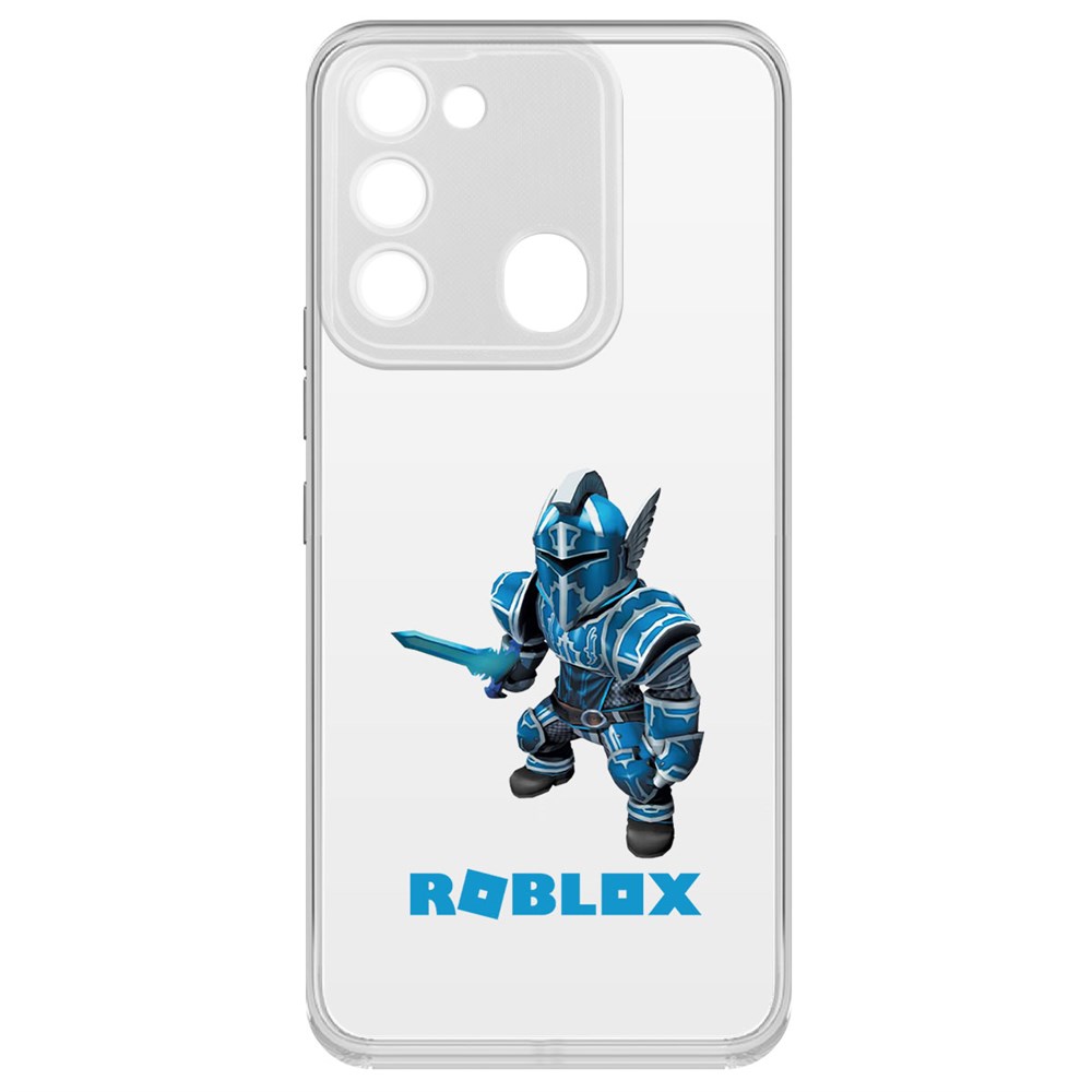 

Чехол-накладка Roblox-Рыцарь Алар для TECNO Spark 8C, Прозрачный