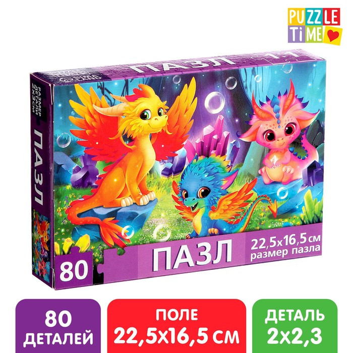

Пазл «Волшебный лес», 80 деталей, Пазлы 80 элементов Puzzle Time