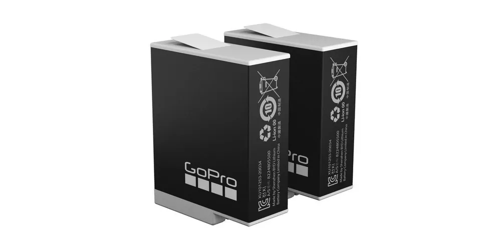 Аккумулятор GoPro для Hero11/10/9 1720 мАч, 2 шт.