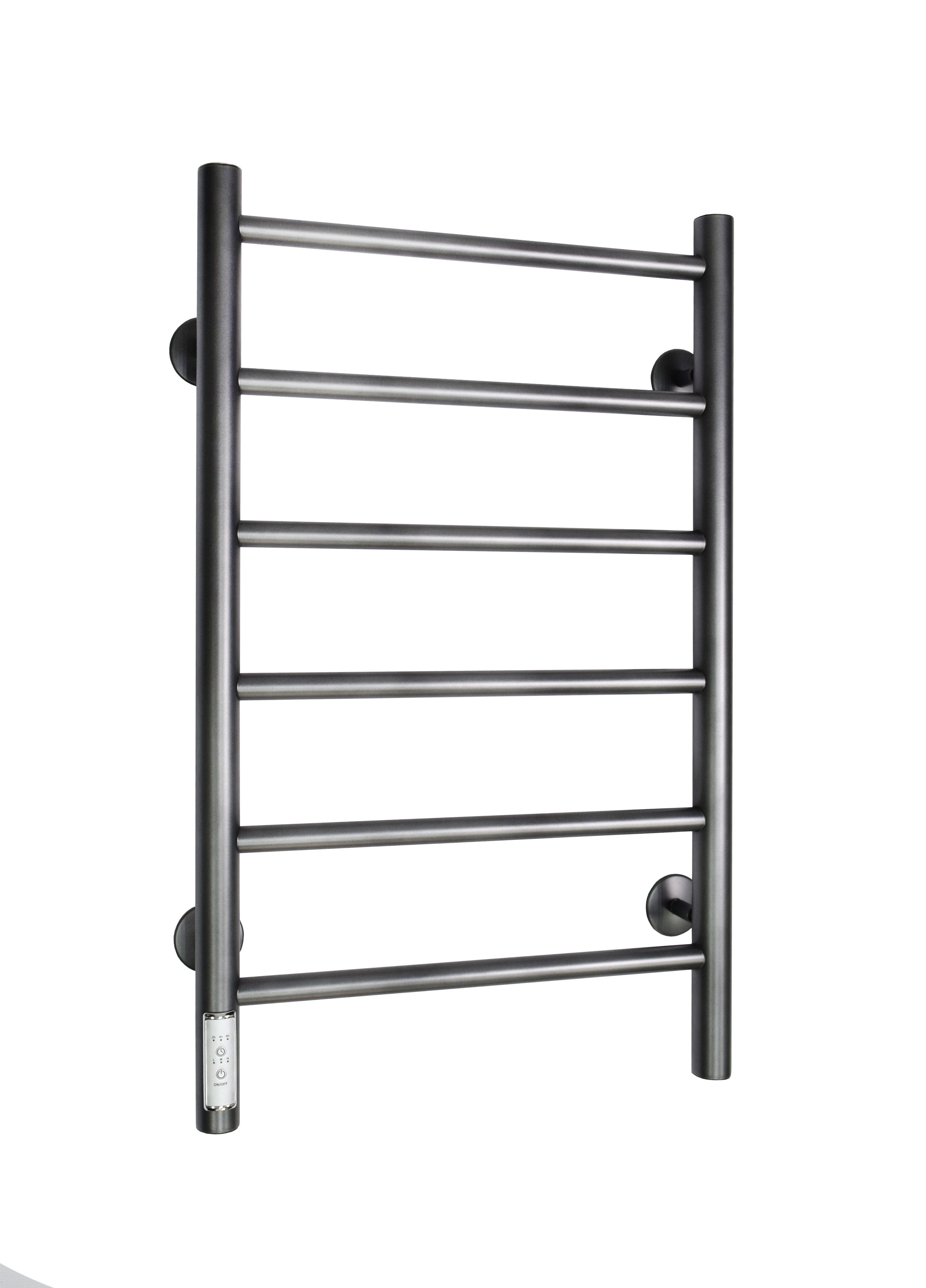 

Полотенцесушитель электрический Grois Laura GR131 40x70 П6 grey L Ф32 серый
