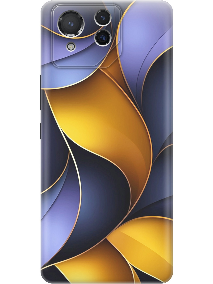 

Силиконовый чехол на Asus Rog Phone 8 с принтом "Желто-сиреневые изгибы", Прозрачный;желтый;фиолетовый, 786722931