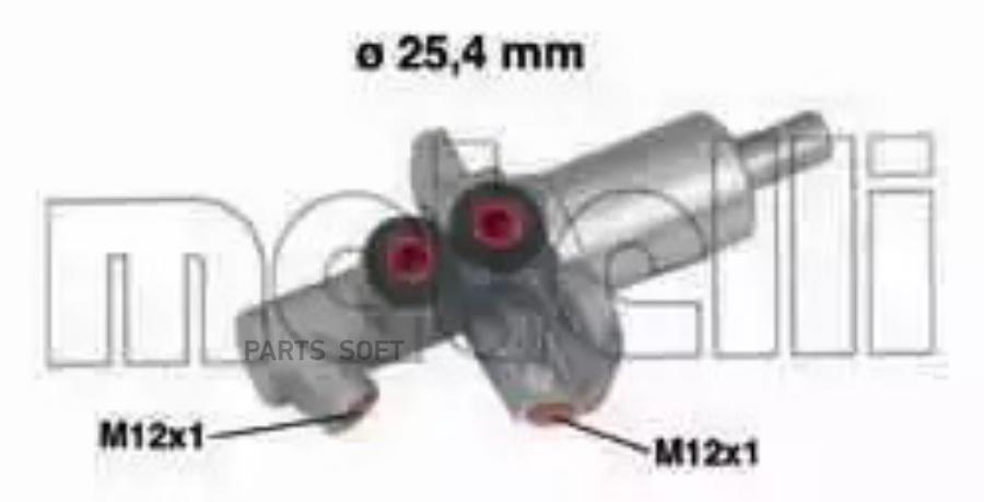 

Главный Тормозной Цилиндр Metelli арт. 050546