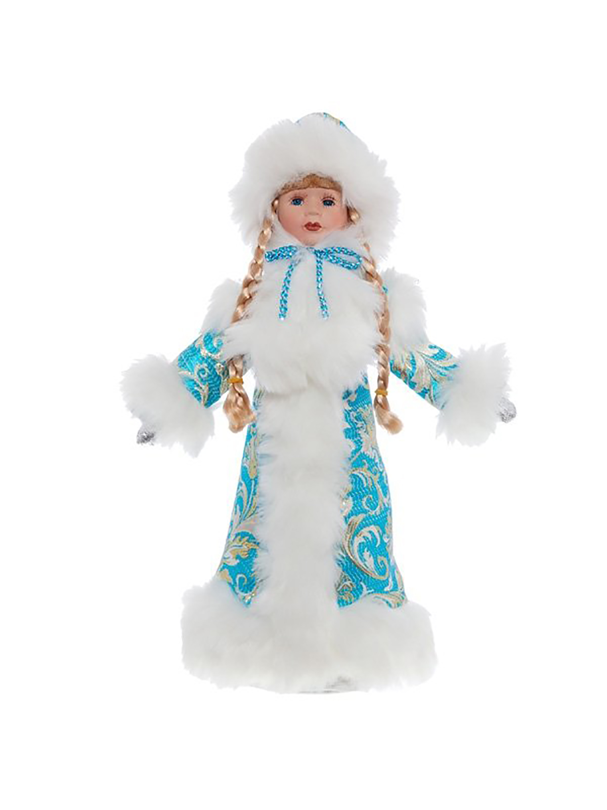 

Новогодняя фигурка Снегурочка Remecoclub 237951]REM 1 шт., Голубой;белый