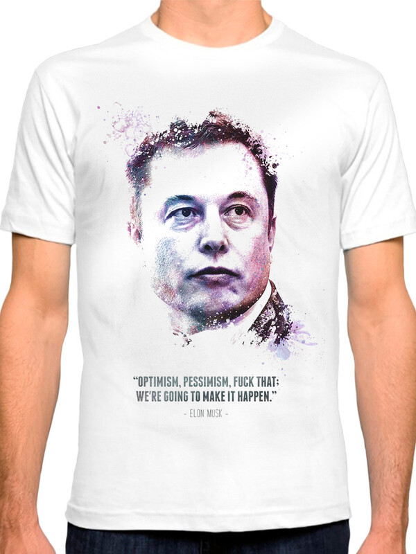 

Футболка мужская DreamShirts Studio Илон Маск 190-ilonmusk-2 белая S, Белый, Илон Маск 190-ilonmusk-2