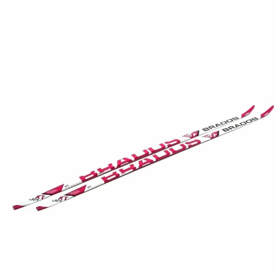 

Лыжный комплект STC Brados XT Lady 75 мм 170 см step (красный-белый-серый), Brados XT Lady + NN75 с палками