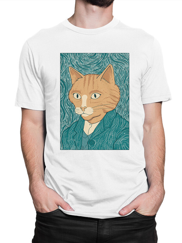 

Футболка мужская DreamShirts Studio Кот Ван Гог 198-catvangogh-2 белая 3XL, Белый, Кот Ван Гог 198-catvangogh-2