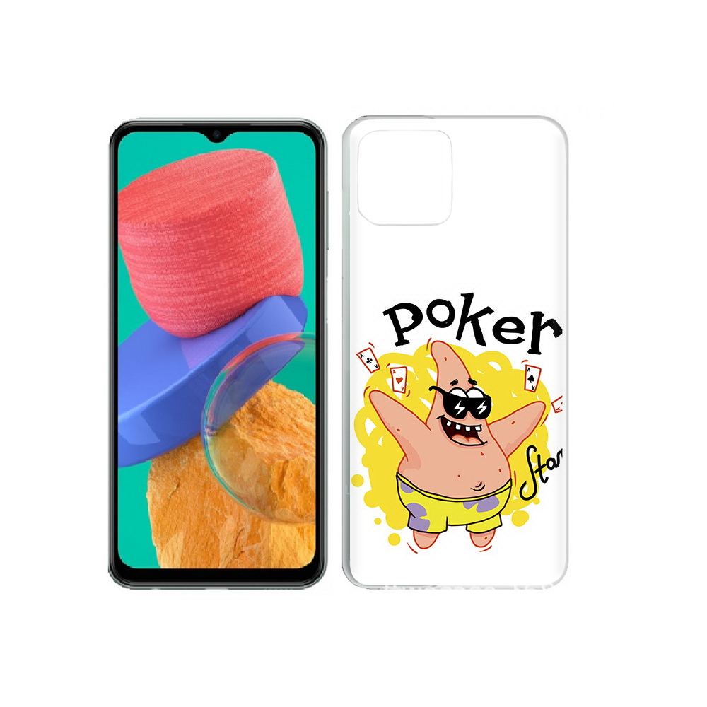 

Чехол MyPads Tocco для Samsung Galaxy M33 Патрик (PT227322.603.133), Прозрачный, Tocco