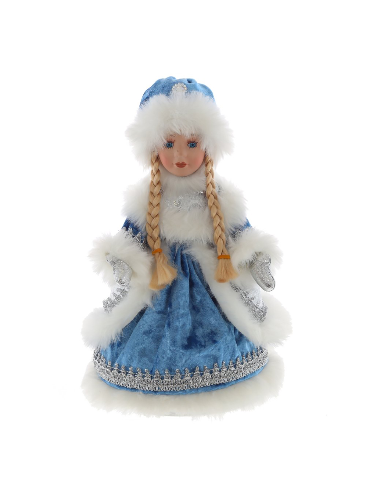 

Новогодняя фигурка Снегурочка Remecoclub 722232]REM 1 шт., Синий;белый;серебристый