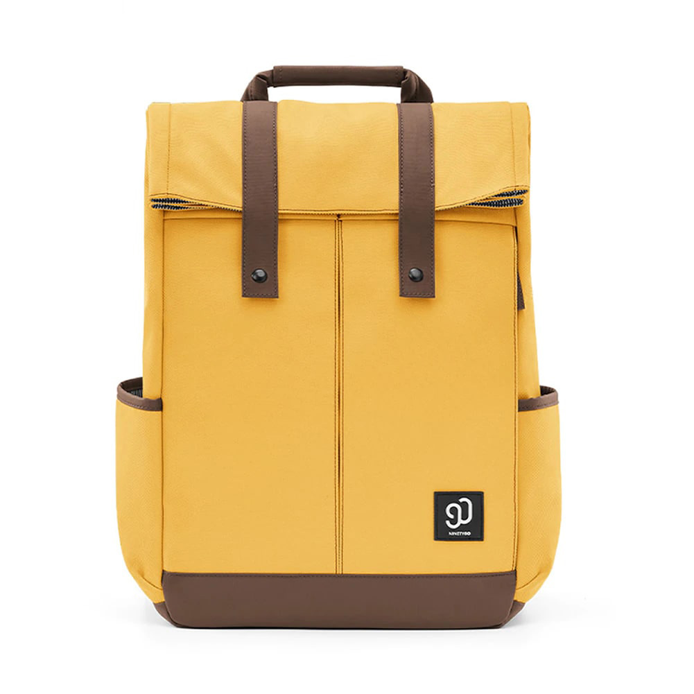 фото Рюкзак унисекс 90 points vitality college casual backpack желтый, 44х30х15 см