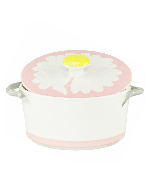 фото Кастрюля с крышкой flore white lenardi 3,5 л 133-192