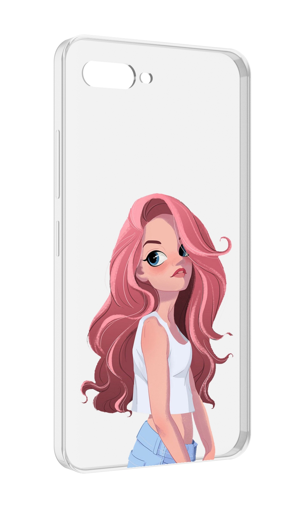 

Чехол MyPads Мультяшный-арт-девушки женский для ITEL A25 / ITEL A25 Pro / ITEL A35, Прозрачный, Tocco