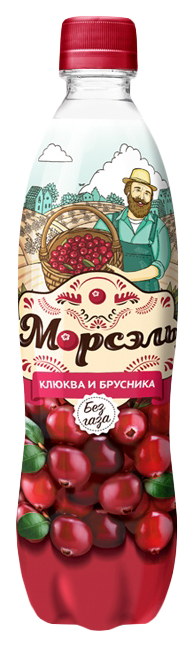 

Напиток Морсэль Клюква и Брусника безалкогольный негазированный 0,5 л