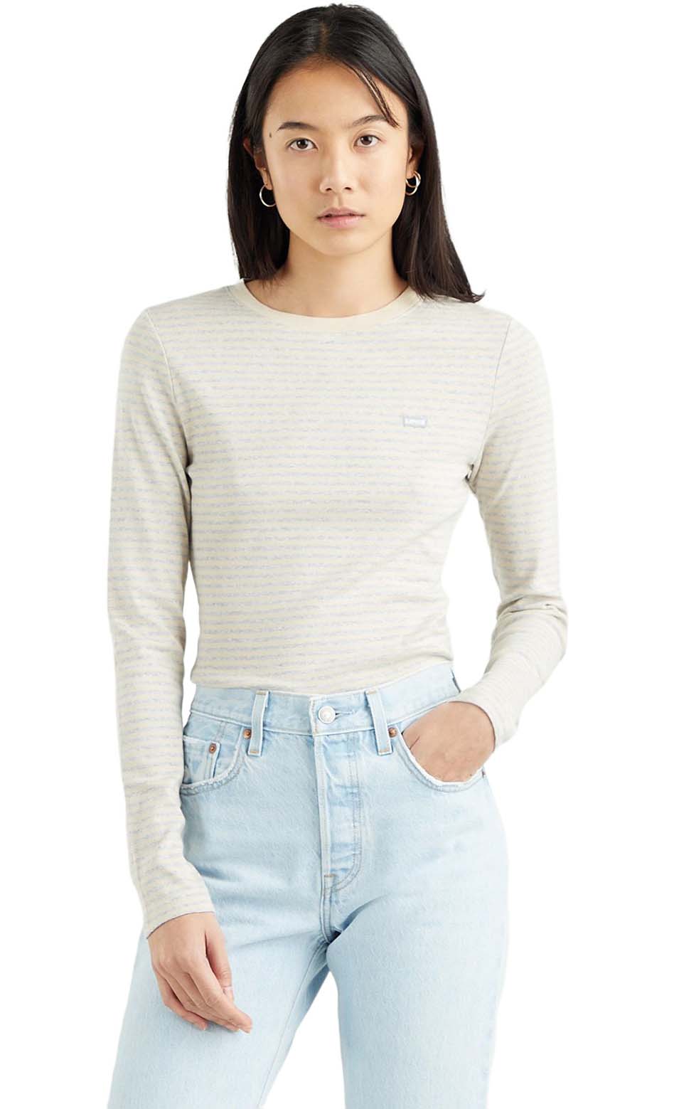 

Лонгслив женский Levi's 69555-0026 серый S, 69555-0026