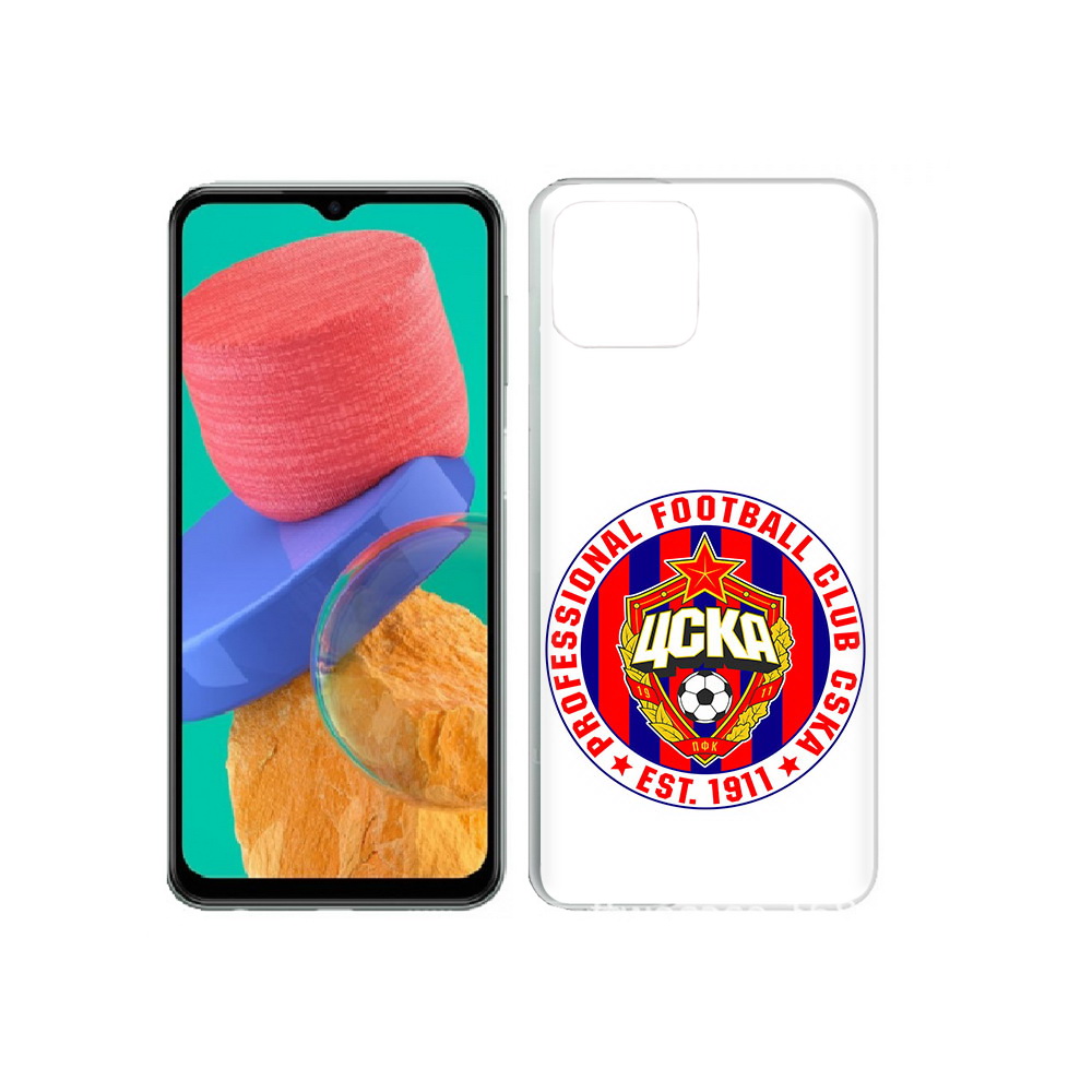 Чехол MyPads Tocco для Samsung Galaxy M33 ФК ЦСК логотип (PT227322.603.178)
