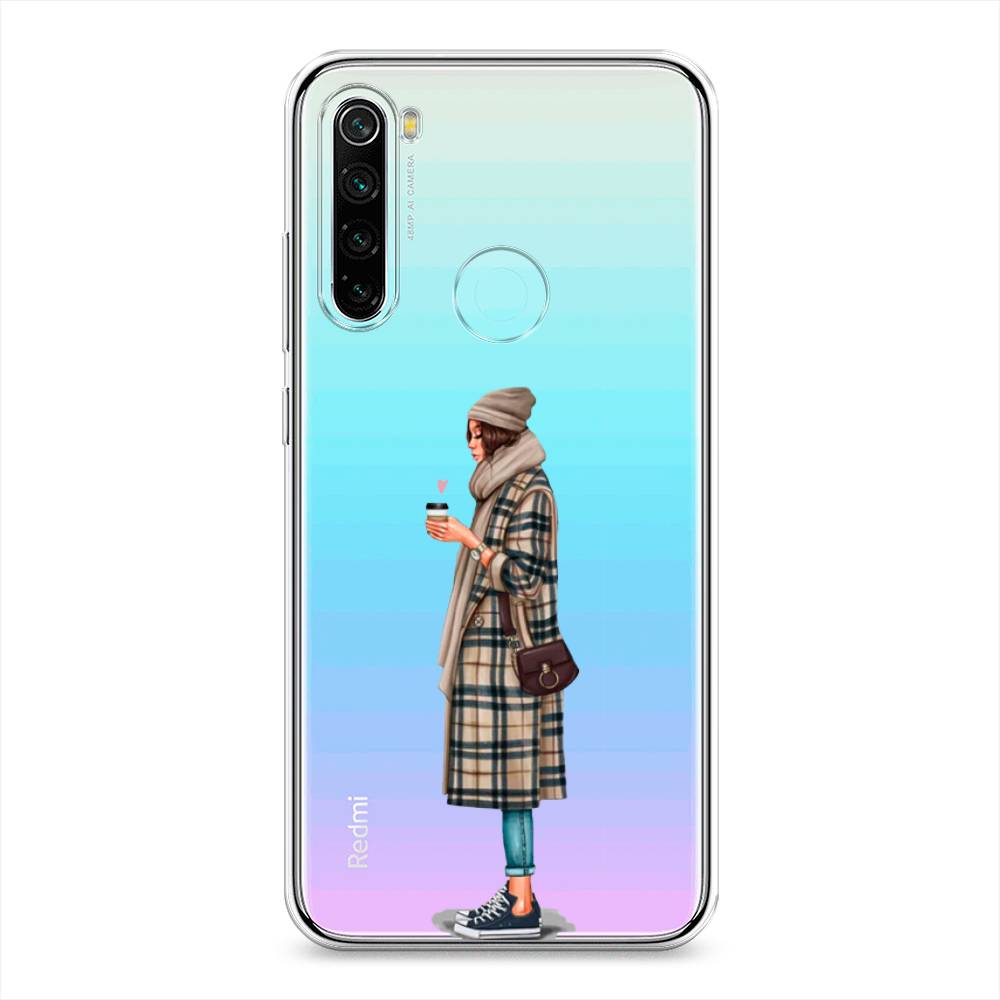 

Чехол на Xiaomi Redmi Note 8 "Утренний кофе", Коричневый;бежевый, 36550-6
